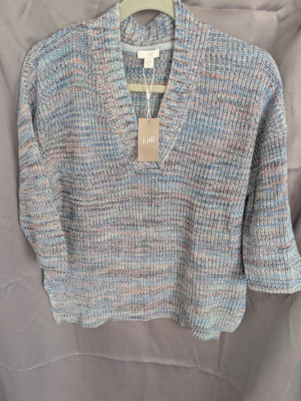 J Jill variegated Sweater Size XS Petite NWT